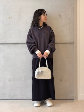 「URBAN RESEARCH（アーバンリサーチ）のアイテム」を使った、西野きよさん（レディース・152cm）の秋コーディネート