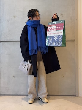 「アイテム（イヤリング）」を使った、西野きよさん（レディース・152cm・30代）の秋コーディネート