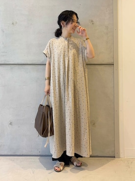 「SMELLY（スメリー）のアイテム」を使った、今日の西野さん（レディース・152cm）の夏コーディネート