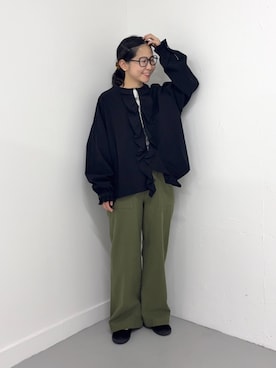 西野きよさん(レディース・152cm)の秋コーディネート