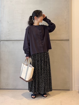 西野きよさん（レディース・152cm）の春コーディネート