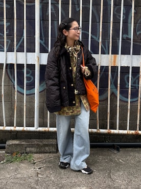 西野きよさん(レディース・152cm)の秋コーディネート