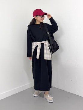 西野きよさん(レディース・152cm)の秋コーディネート