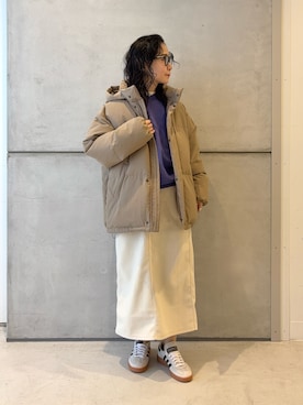 西野きよさん(レディース・152cm)の冬コーディネート