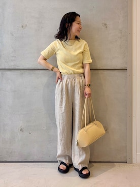 西野きよさん（レディース・152cm）の春コーディネート