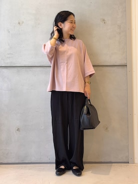 「アイテム（ネックレス）」を使った、西野きよさん（レディース・152cm・30代）の夏コーディネート