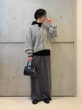 「アイテム（ハンドバッグ）」を使った、西野きよさん（レディース・152cm・30代）の秋コーディネート