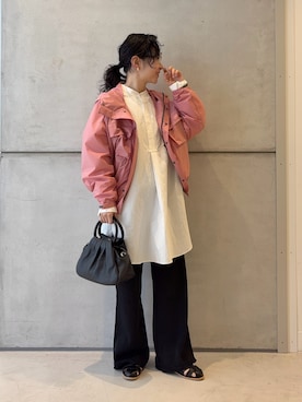 西野きよさん(レディース・152cm)の冬コーディネート