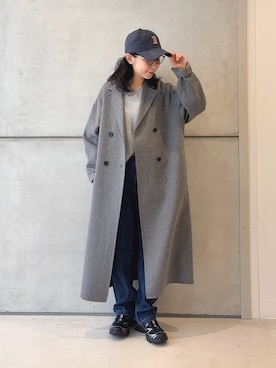 「アイテム（ジャケット/アウター）」を使った、西野きよさん（レディース・152cm・30代）の秋コーディネート