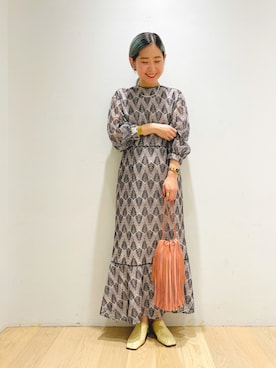 「結婚式」｜「アイテム（その他シューズ）」を使った、今日の西野さん（レディース・152cm）の夏コーディネート
