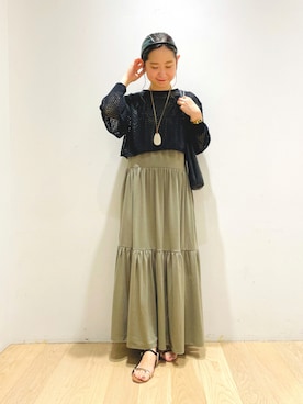 西野きよさん(レディース・152cm)の夏コーディネート