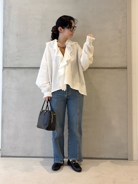 西野きよさん(レディース・152cm)の冬コーディネート