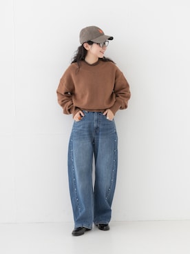 西野きよさん(レディース・152cm)の秋コーディネート