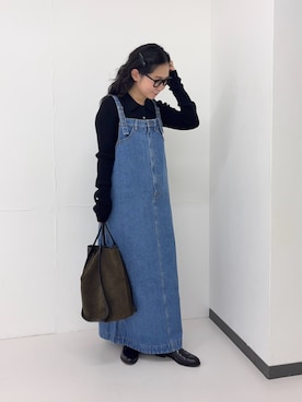 西野きよさん(レディース・152cm)の秋コーディネート