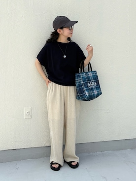 西野きよさん(レディース・152cm)の夏コーディネート
