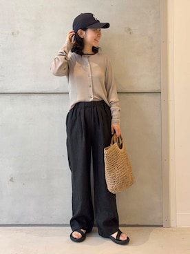 西野きよさん（レディース・152cm）の夏コーディネート