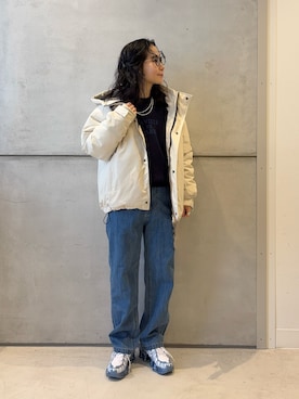 「newarrival」｜西野きよさん（レディース・152cm）の冬コーディネート