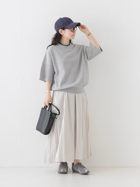 西野きよさん（レディース・152cm）の夏コーディネート