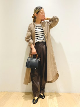 西野きよさん(レディース・152cm)の秋コーディネート