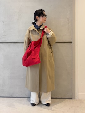 西野きよさん（レディース・152cm）の冬コーディネート