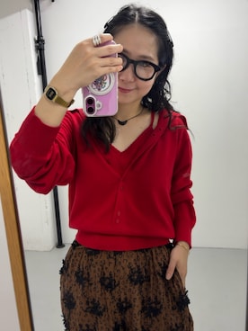 西野きよさん（レディース・152cm）の秋コーディネート