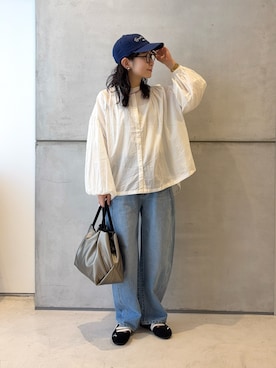 「URBAN RESEARCH Sonny Label（アーバンリサーチサニーレーベル）のアイテム（パンツ）」を使った、西野きよさん（レディース・152cm）の春コーディネート