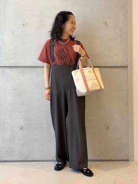 西野きよさん（レディース・152cm）の夏コーディネート