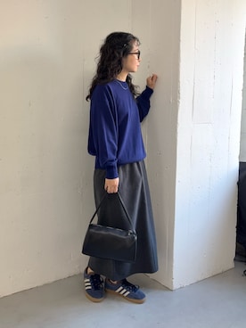 西野きよさん（レディース・152cm）の秋コーディネート