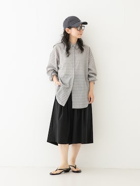 西野きよさん(レディース・152cm)の夏コーディネート