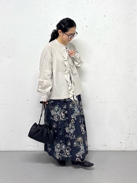 西野きよさん(レディース・152cm)の秋コーディネート