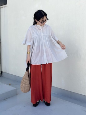 西野きよさん(レディース・152cm)の夏コーディネート