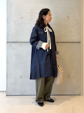 「アイテム（パンプス）」を使った、西野きよさん（レディース・152cm・30代）の秋コーディネート