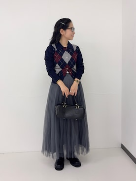 西野きよさん(レディース・152cm)の秋コーディネート