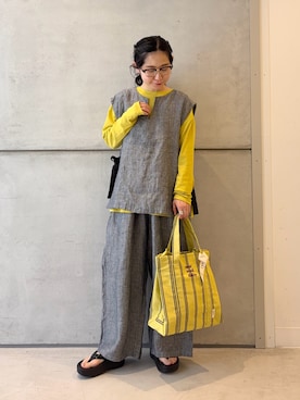 西野きよさん（レディース・152cm）の春コーディネート