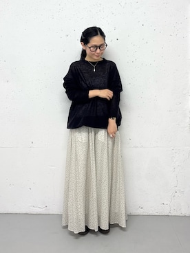 西野きよさん(レディース・152cm)の秋コーディネート