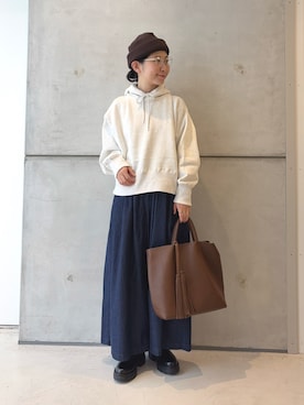 「アイテム（ブーツ）」を使った、西野きよさん（レディース・152cm・30代）の秋コーディネート