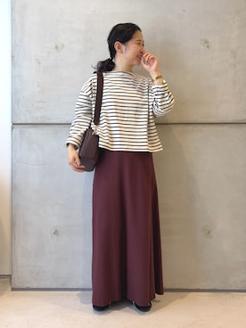 「アイテム（バッグ）」を使った、西野きよさん（レディース・152cm・30代）の夏コーディネート