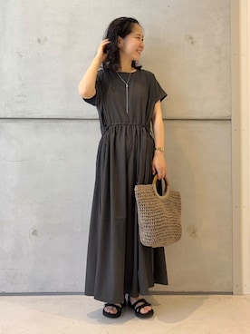 「URTECH」｜今日の西野さん（レディース・152cm）の夏コーディネート