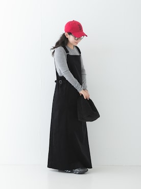 西野きよさん（レディース・152cm）の秋コーディネート