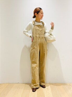 西野きよさん（レディース・152cm）の冬コーディネート