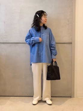 西野きよさん（レディース・152cm）の冬コーディネート