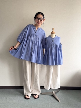 西野きよさん(レディース・152cm)の夏コーディネート