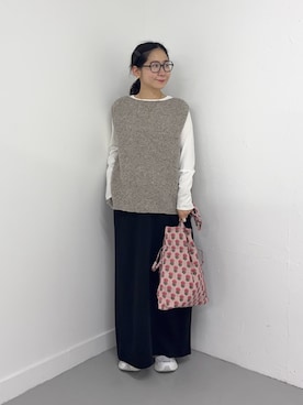 西野きよさん（レディース・152cm）の秋コーディネート