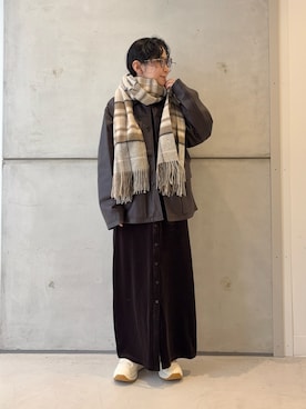 「アイテム（その他アウター）」を使った、西野きよさん（レディース・152cm・30代）の秋コーディネート