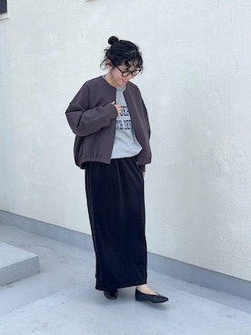 西野きよさん(レディース・152cm)の秋コーディネート