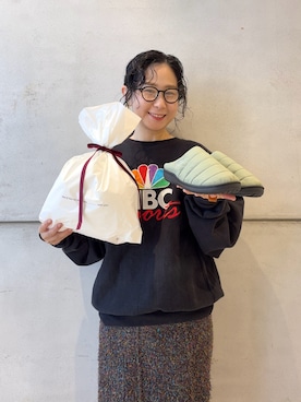 「アイテム（その他シューズ）」を使った、西野きよさん（レディース・152cm）の秋コーディネート