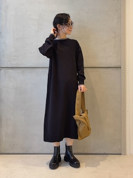 「アイテム（ワンピース/ドレス）」を使った、西野きよさん（レディース・152cm・30代）の冬コーディネート