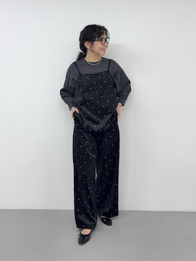「URBAN RESEARCH DOORS（アーバンリサーチドアーズ）のアイテム（その他トップス）」を使った、西野きよさん（レディース・152cm）の秋コーディネート