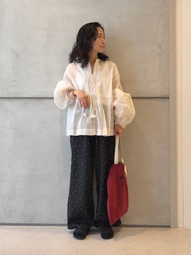 「st2508」｜西野きよさん（レディース・152cm）の秋コーディネート