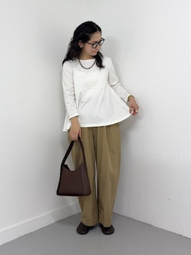 西野きよさん（レディース・152cm）の秋コーディネート